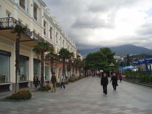 Yalta embankment
